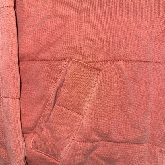 Forever 21 Medium Coral Zip-Up Jacket - Picture 3 of 5
